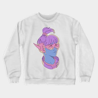 Supersonic Girl Crewneck Sweatshirt